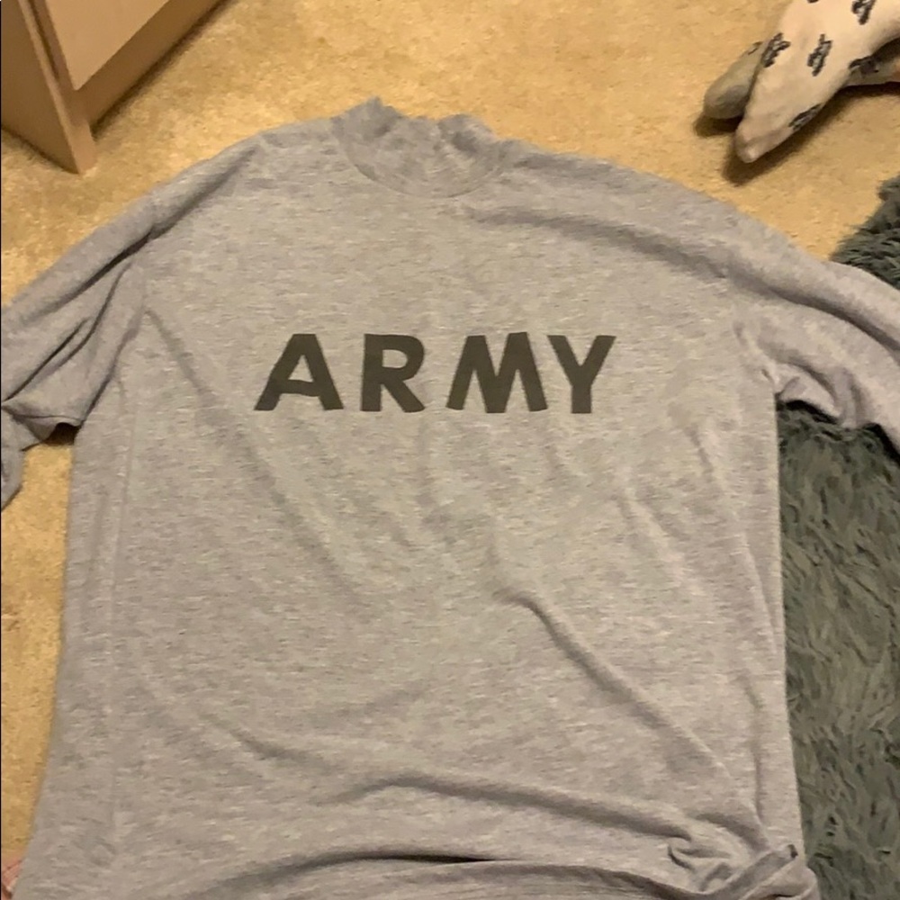 Army turtle neck